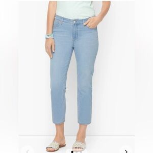 #38. TALBOTS STRAIGHT CROP JEANS